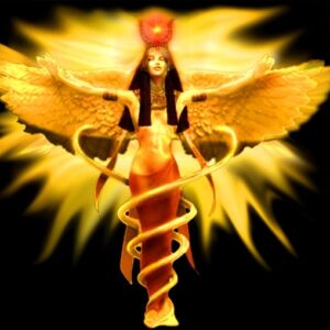 a nice image of an Egyptian Goddess