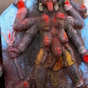 Wrathful statue of Kali
