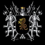 The science of safety - armoured knights with shield and lances