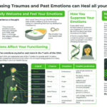 Releasing traumas and emotions infographic