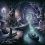 Illustration of the shamanic underworld used for soul retrieval and ancestral healing